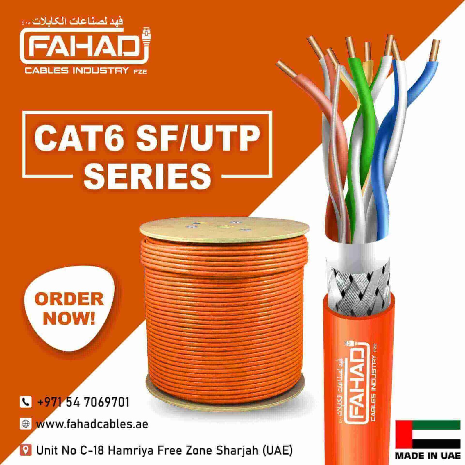 Network Cable Cat6 Solid Cable